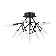 Spur Ceiling in Matte Black
