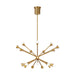 Lody 18-Light Chandelier in Aged Brass