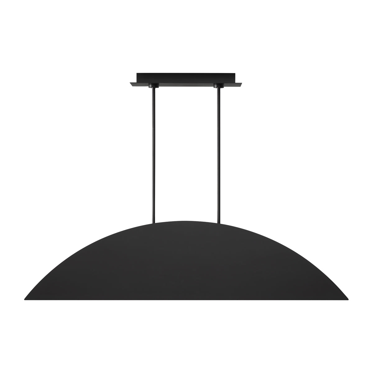 Bau 50" Linear Suspension in Nightshade Black