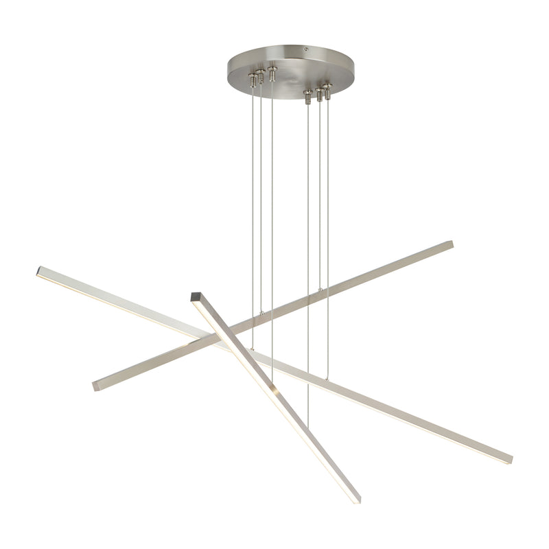 Essence Trio Linear in Satin Nickel