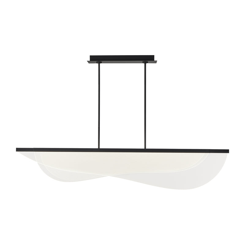 Nyra 60" Linear Suspension in Nightshade Black