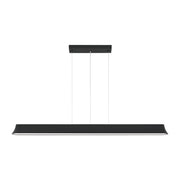 Zhane 49" Linear Suspension in Black Rubberized
