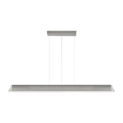 Zhane 49" Linear Suspension in Satin Nickel