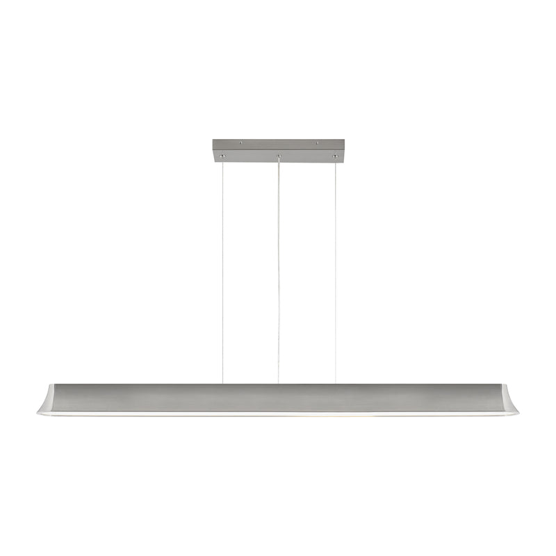 Zhane 49" Linear Suspension in Satin Nickel