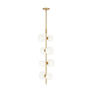 ModernRail Pendant in Aged Brass