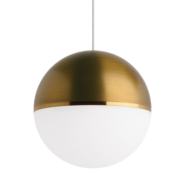 Akova Pendant in Aged Brass