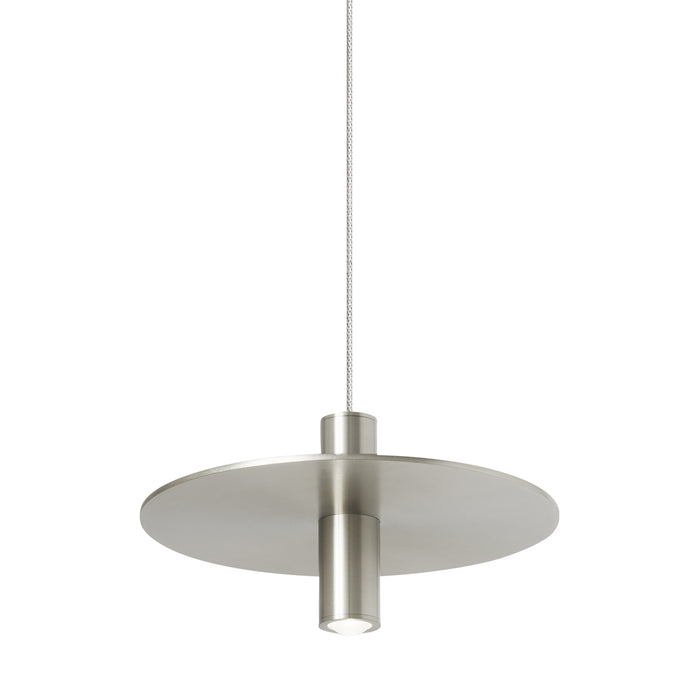 Mini Ponte Pendant in Satin Nickel