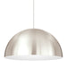 Mini Powell Street Pendant in Satin Nickel