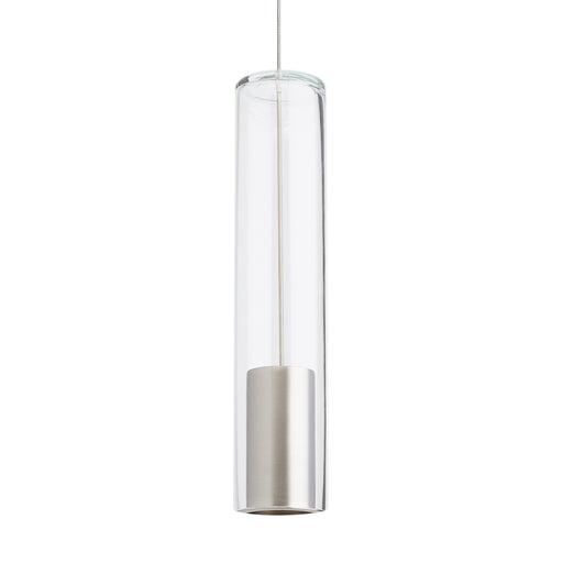 Captra Pendant in Satin Nickel
