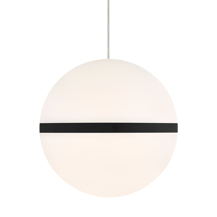 Mini Hanea Pendant in Nightshade Black