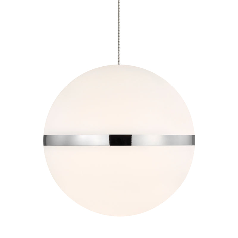 Mini Hanea Pendant in Satin Nickel
