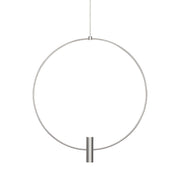 Mini Layla 18" Pendant in Satin Nickel