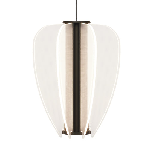 Mini Nyra Pendant in Nightshade Black