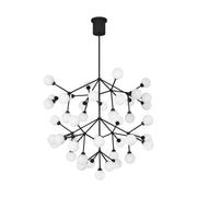 Mara Grande Chandelier in Matte Black