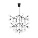 Mara Grande Chandelier in Matte Black
