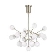 Mara Chandelier in Satin Nickel