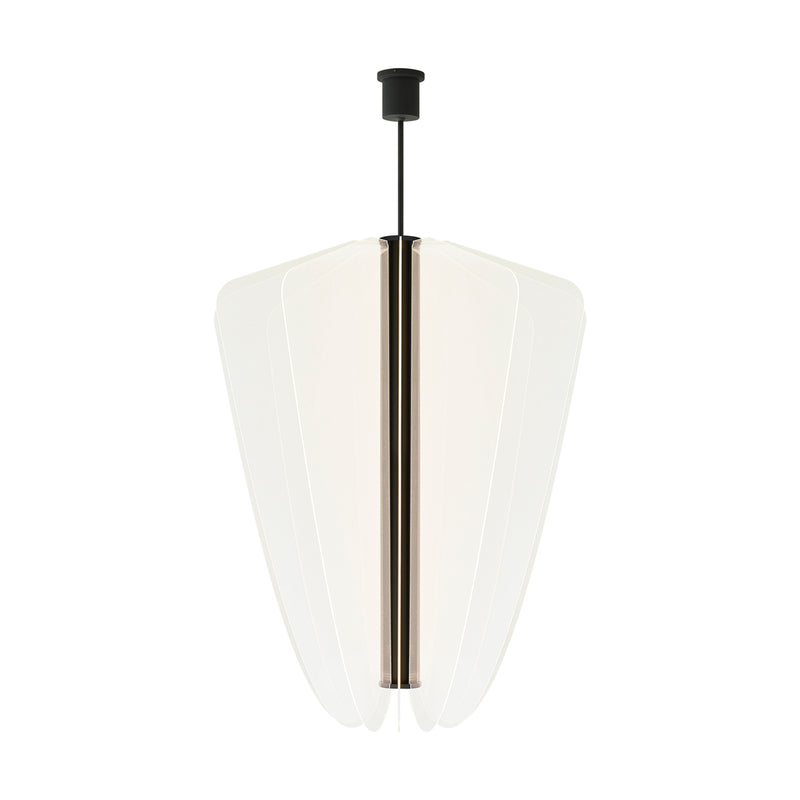Nyra 42" Chandelier in Nightshade Black