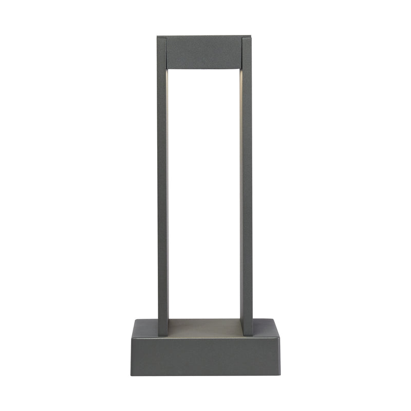 Syntra 18" Outdoor Path Light in Charcoal