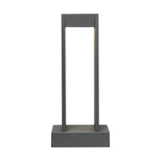 Syntra 18" Outdoor Path Light in Charcoal