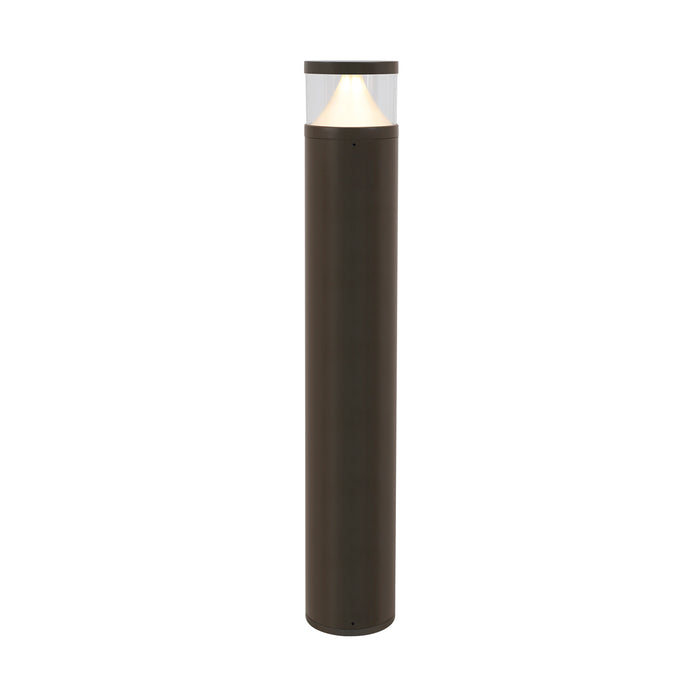 Arkay Three 36" Outdoor Bollard in Bronze