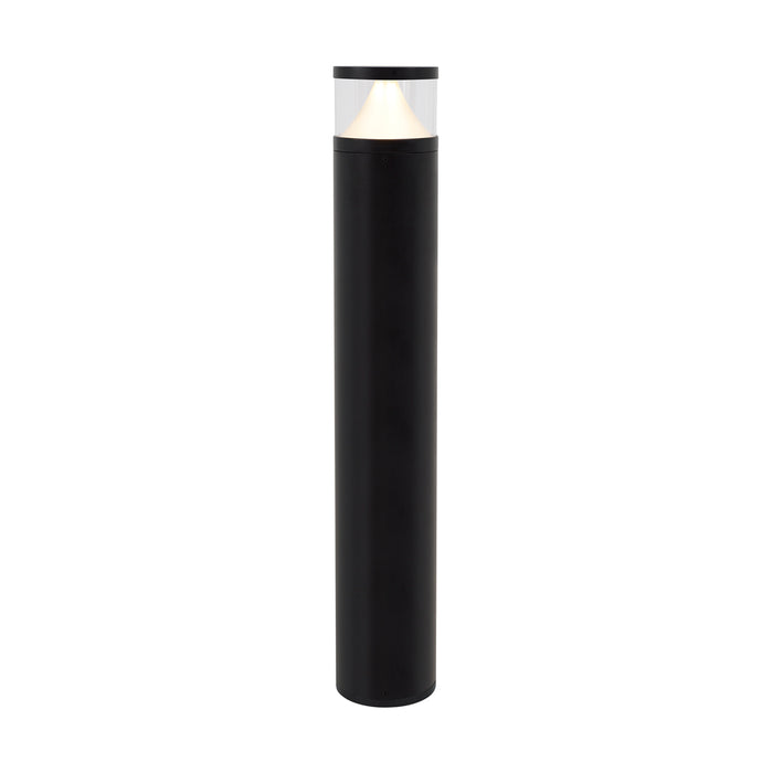 Arkay Three 36" Outdoor Bollard in Black