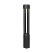 Turbo 42" Outdoor Bollard in Black