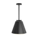 Bowman 12" Outdoor Pendant in Black