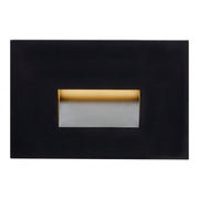 Ikon Outdoor Step Light in Black