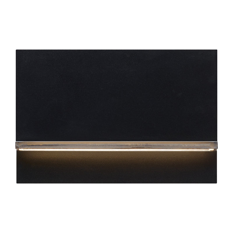Wend" Outdoor Wall Sconce/Step Light in Black
