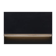 Wend" Outdoor Wall Sconce/Step Light in Black