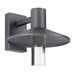 Ash 12" Outdoor Wall Sconce in Charcoal