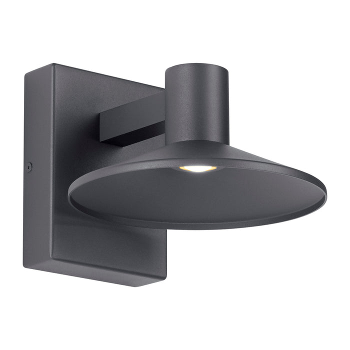 Ash 8" Outdoor Wall Sconce in Charcoal