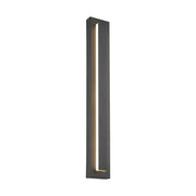 Aspen 36" Outdoor Wall Sconce in Charcoal
