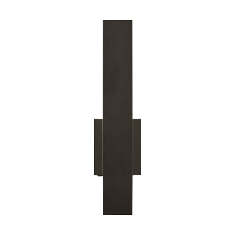 Blade 18" Outdoor Wall Sconce in Bronze