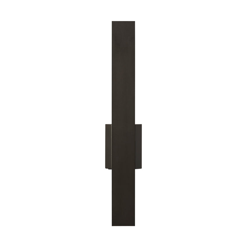 Blade 24" Outdoor Wall Sconce in Bronze
