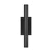 Chara 17" Outdoor Wall Sconce in Black