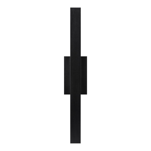 Chara Square 26" Outdoor Wall Sconce in Black