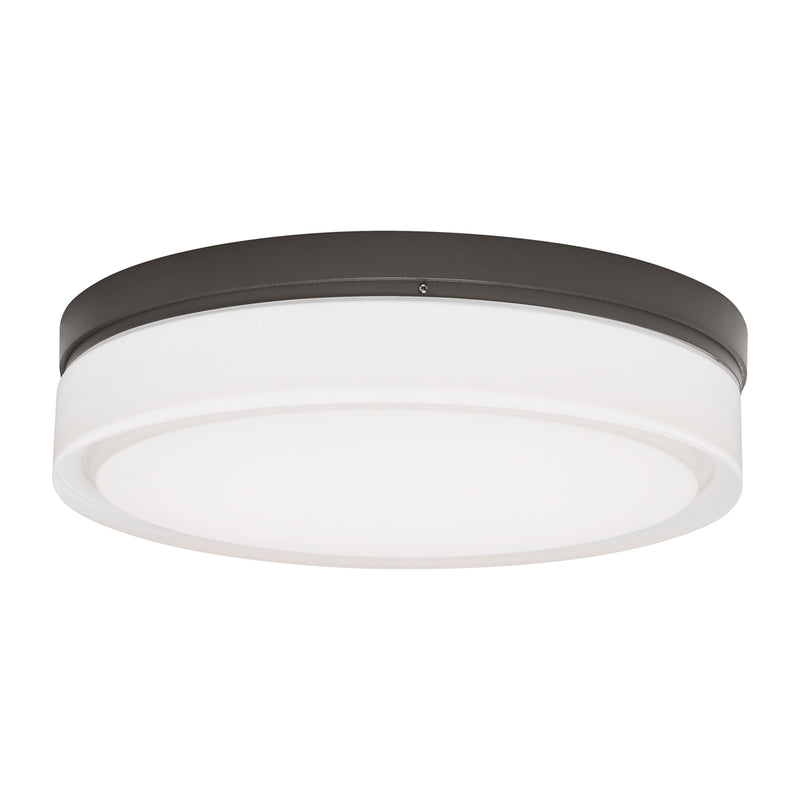 Cirque Large Outdoor Wall Sconce/Flush Mount in Bronze