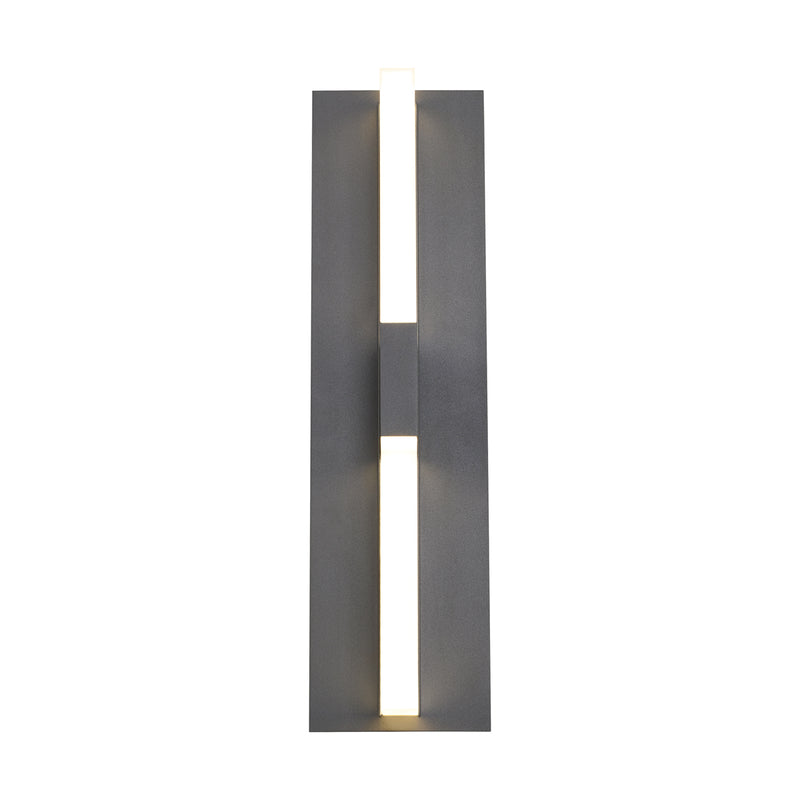Lyft 18" Outdoor Wall Sconce in Charcoal