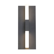 Lyft 12" Outdoor Wall Sconce in Charcoal