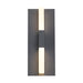 Lyft 12" Outdoor Wall Sconce in Charcoal