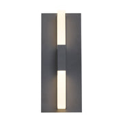 Lyft 12" Outdoor Wall Sconce in Charcoal