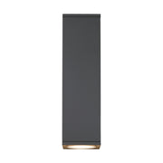 Tegel 18" Outdoor Wall Sconce in Charcoal
