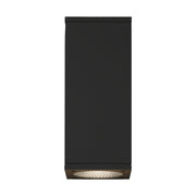 Tegel 12" Outdoor Wall Sconce Downlight in Black