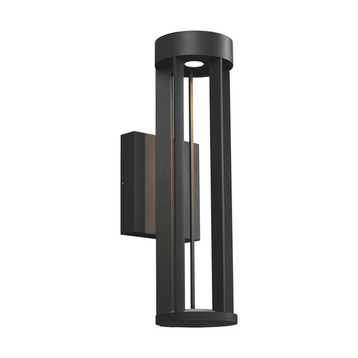 Turbo 18" Outdoor Wall Sconce in Black