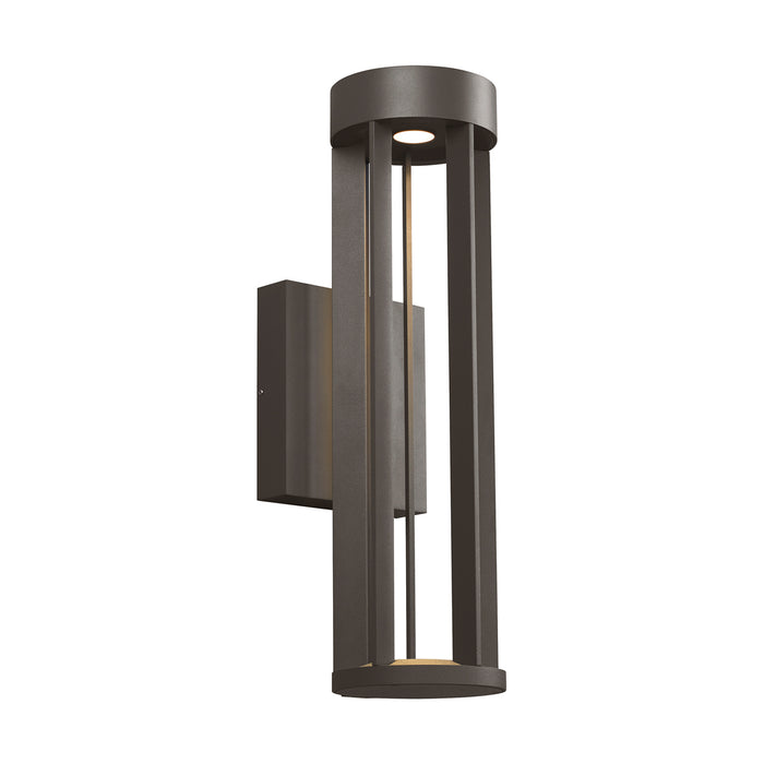 Turbo 18" Outdoor Wall Sconce in Bronze