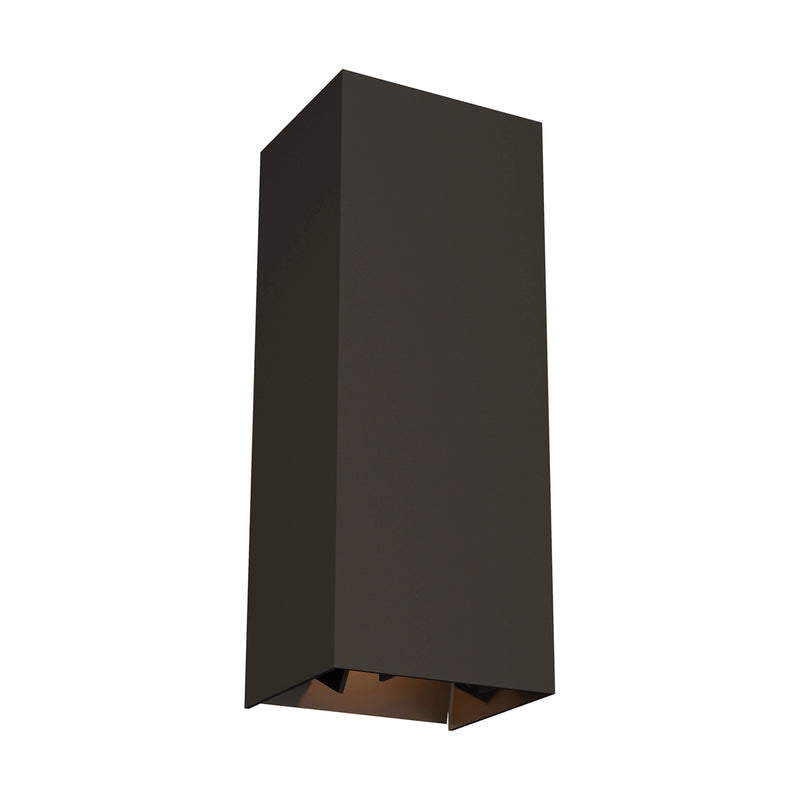 Vex 12" Outdoor Wall Sconce in Bronze