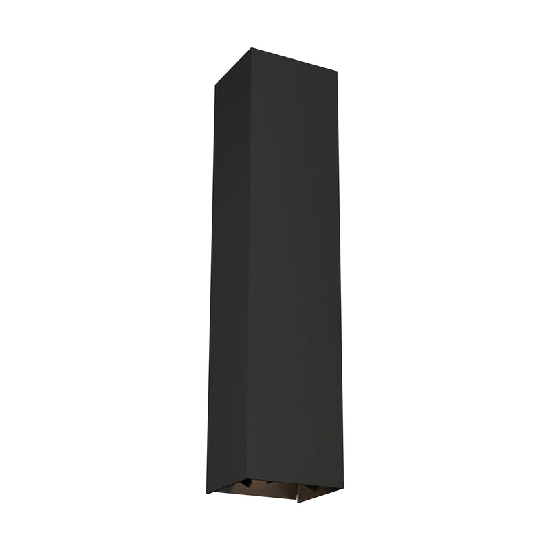 Vex 20" Outdoor Wall Sconce in Black