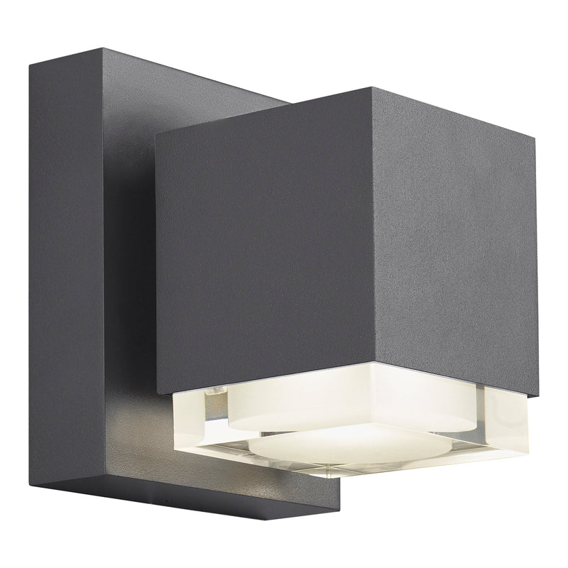 Voto 6" Outdoor Wall Sconce in Charcoal