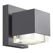 Voto 8" Outdoor Wall Sconce in Charcoal